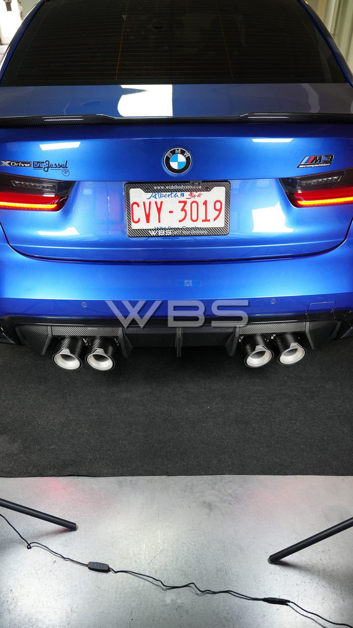BMW G8X M-PERFORMANCE EXHAUST TIPS CARBON FIBER