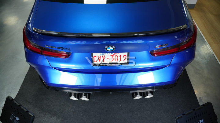 BMW G8X M-PERFORMANCE EXHAUST TIPS CARBON FIBER