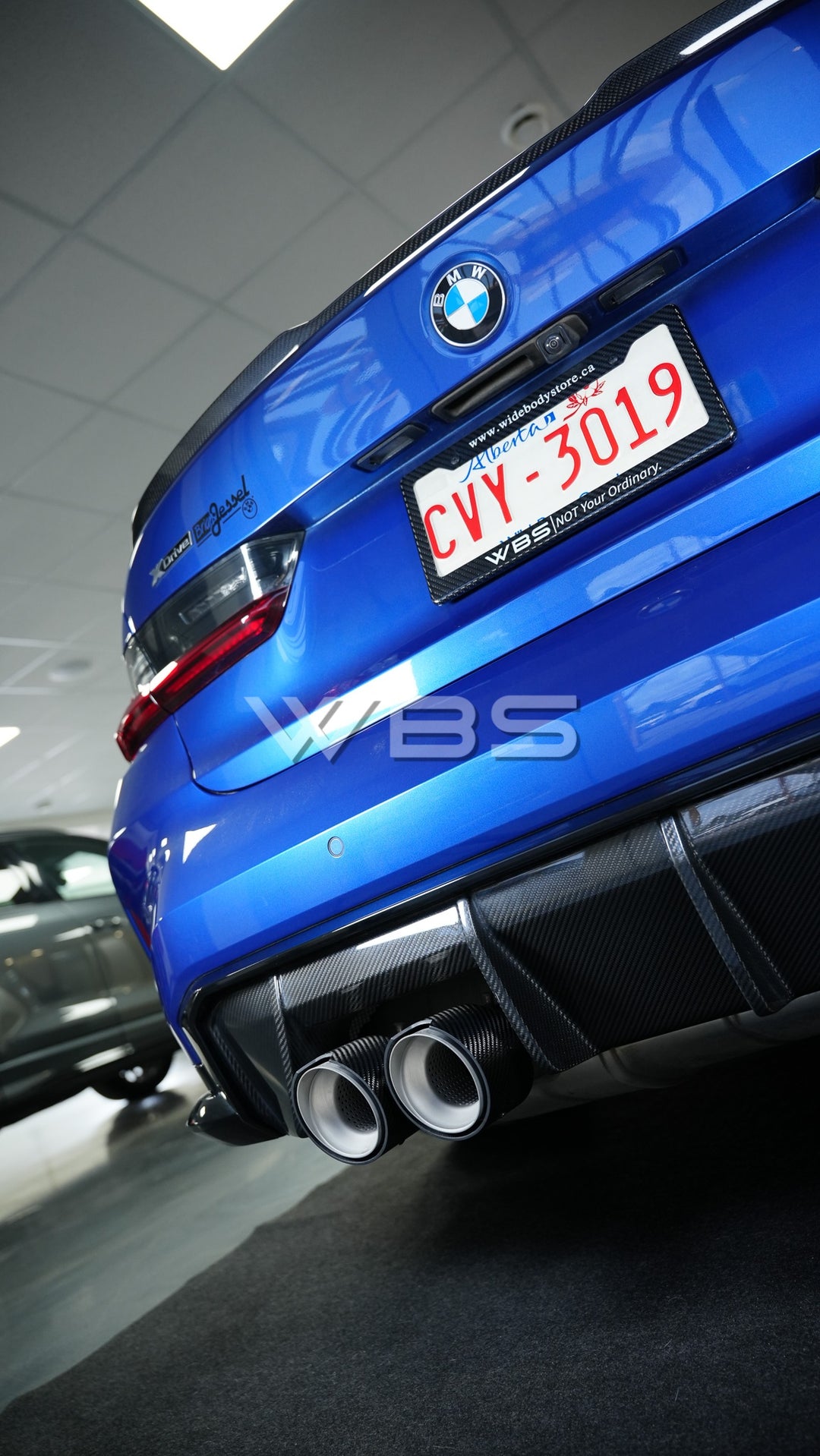 BMW G8X M-PERFORMANCE EXHAUST TIPS CARBON FIBER
