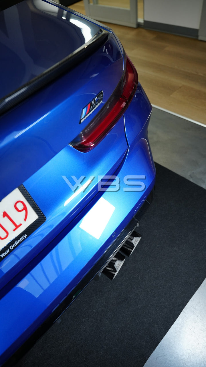 BMW G8X M-PERFORMANCE EXHAUST TIPS CARBON FIBER