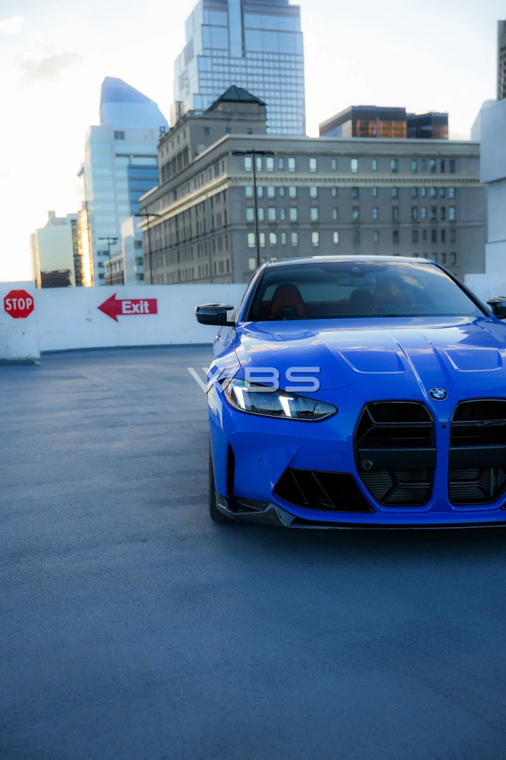 BMW G8X M3/M4 MP STYLE FRONT LIP GENUINE CARBON FIBER