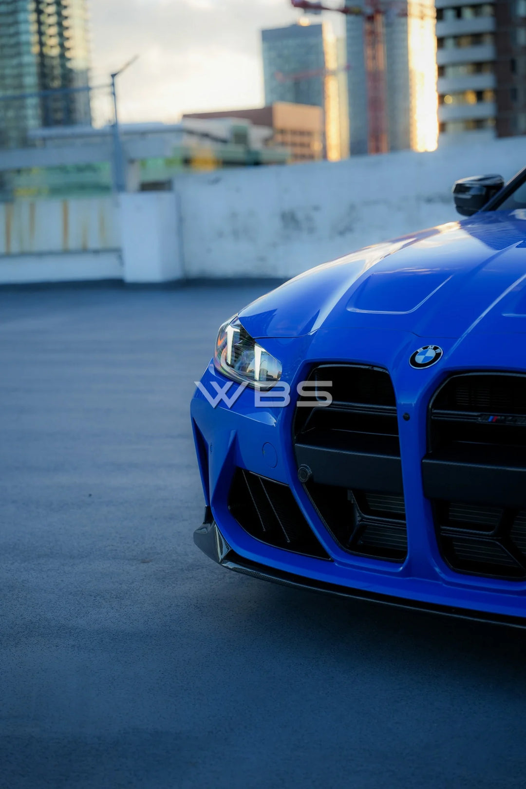 BMW G8X M3/M4 MP STYLE FRONT LIP GENUINE CARBON FIBER