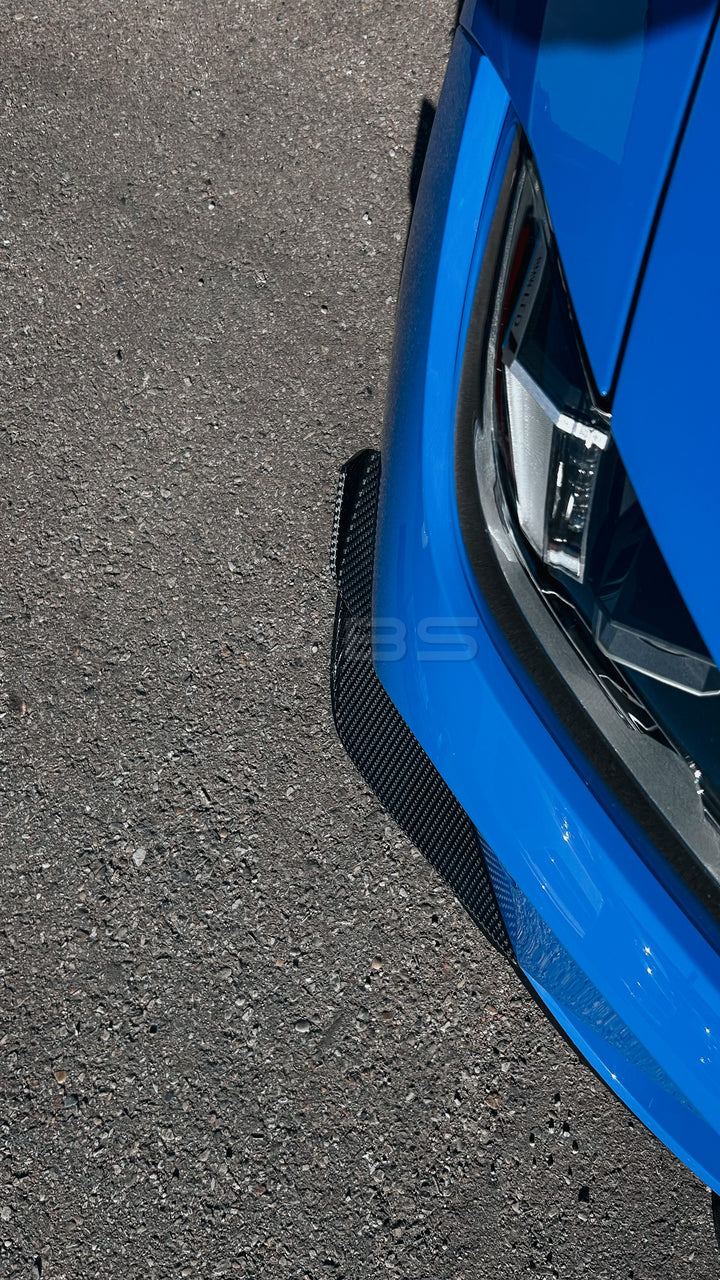 BMW G8X M3/M4 V-STYLE CANARDS GENUINE CARBON FIBER