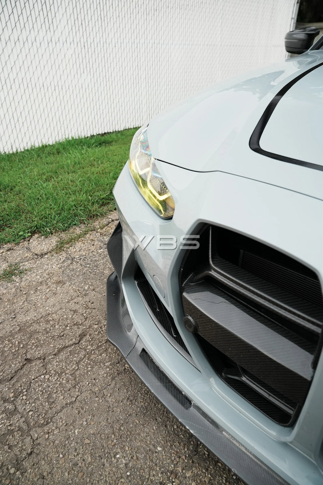BMW G8X M3/M4 V-STYLE CANARDS GENUINE CARBON FIBER