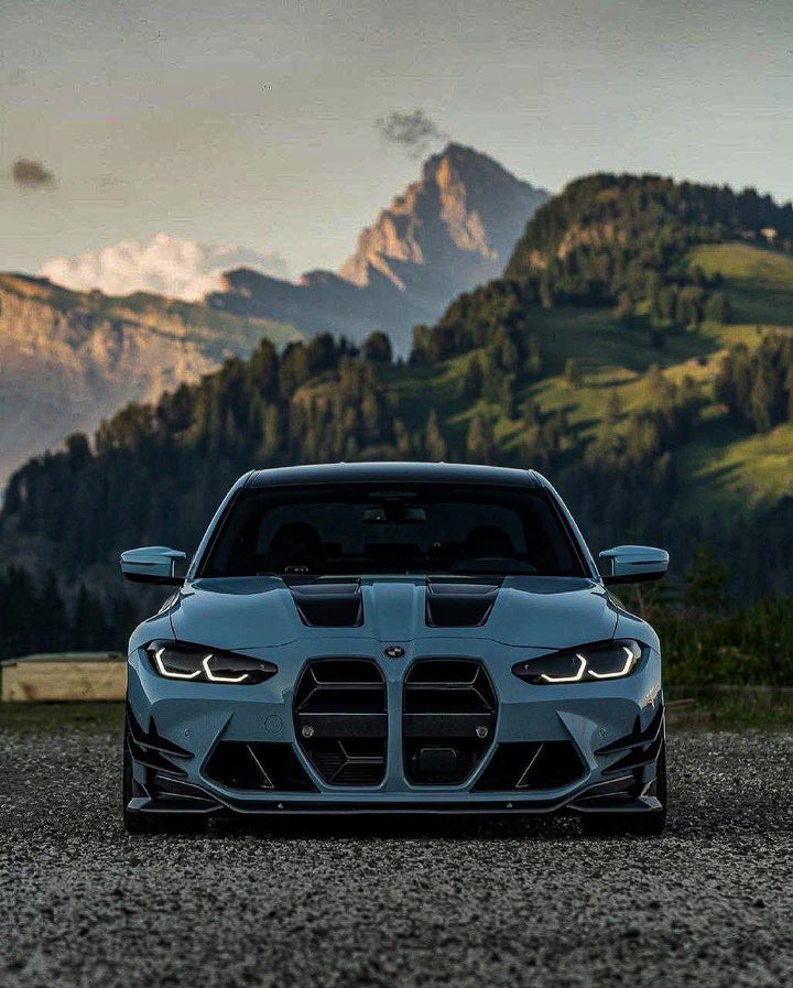 BMW G8X M3/ M4 CFA STYLE CANARDS KIT GENUINE CARBON FIBER