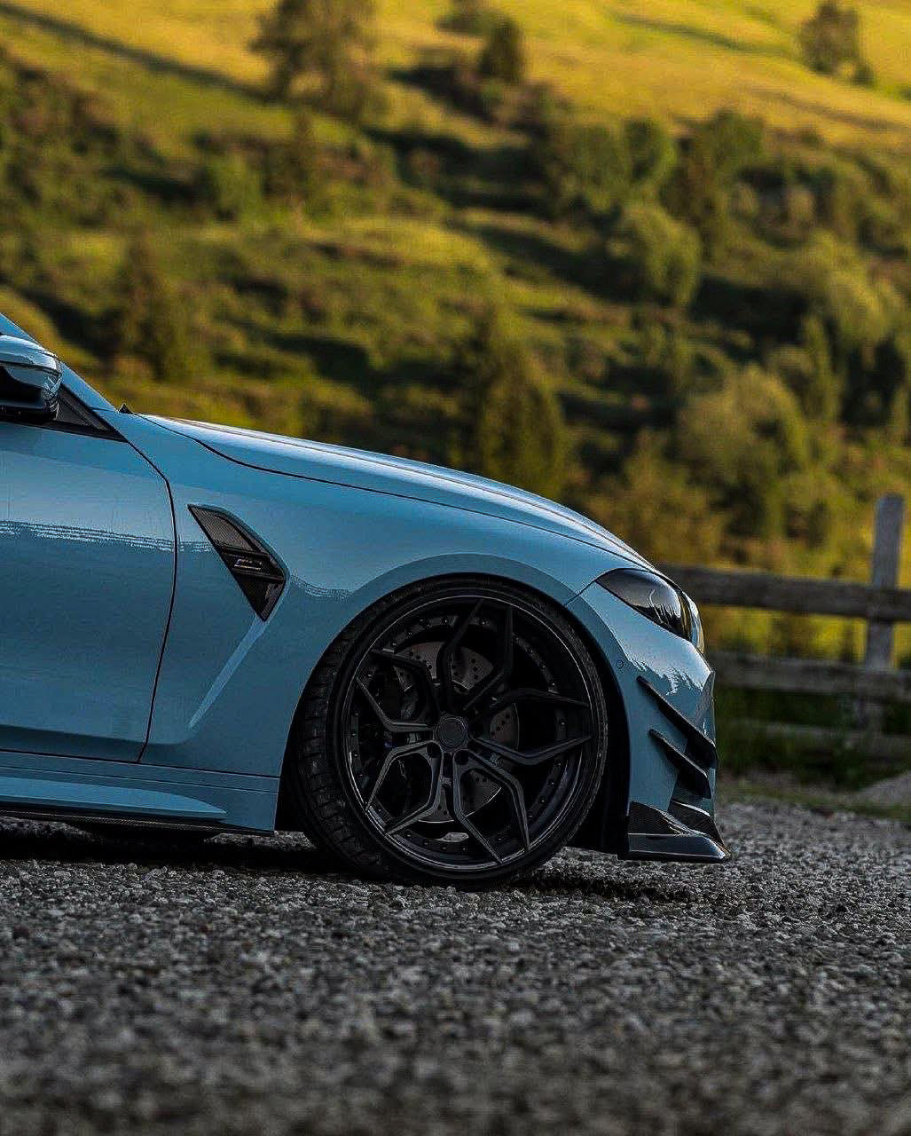 BMW G8X M3/ M4 CFA STYLE CANARDS KIT GENUINE CARBON FIBER