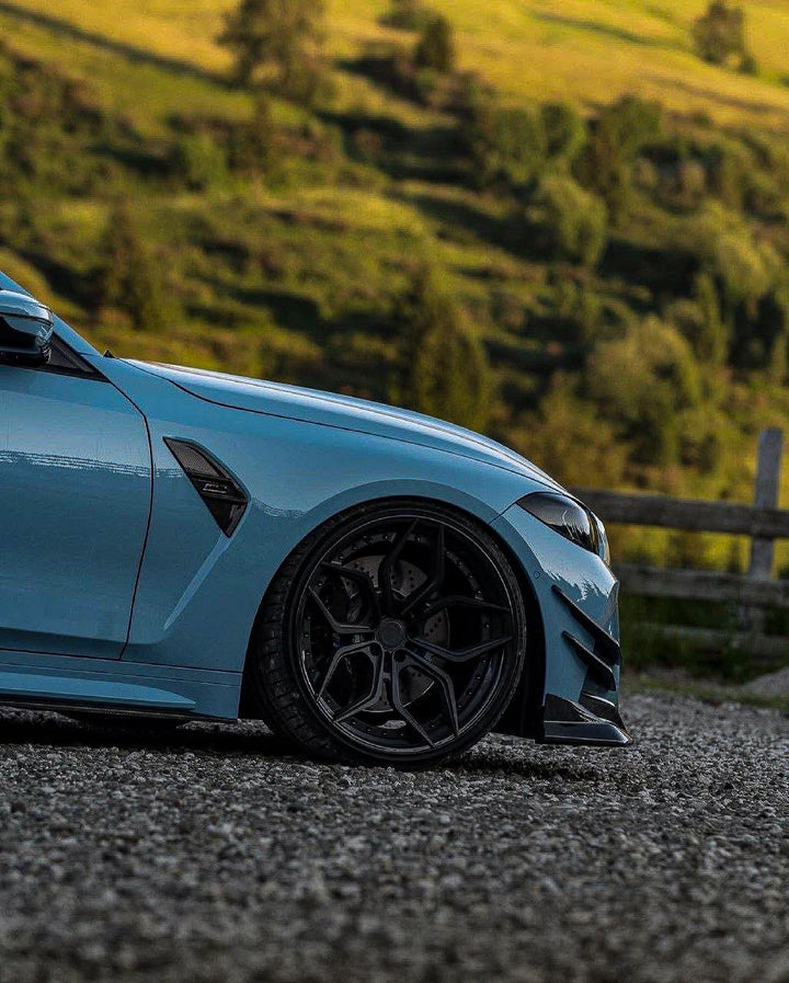 BMW G8X M3/ M4 CFA STYLE CANARDS KIT GENUINE CARBON FIBER