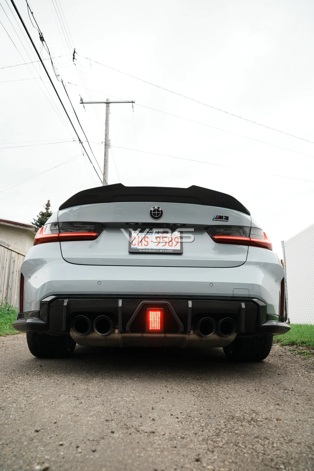 BMW G8X M3 M4 DIFFUSER SIDE SPLITTERS GENUINE CARBON FIBER MP STYLE