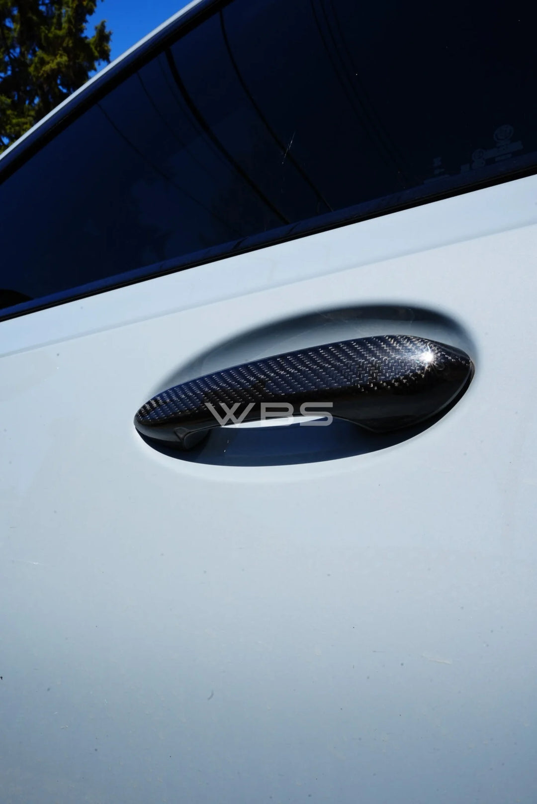 BMW G8X M3/ M4 DOOR HANDLE TRIM SET GENUINE CARBON FIBER