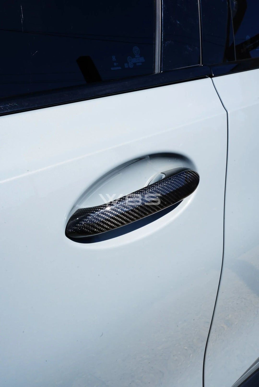 BMW G8X M3/ M4 DOOR HANDLE TRIM SET GENUINE CARBON FIBER