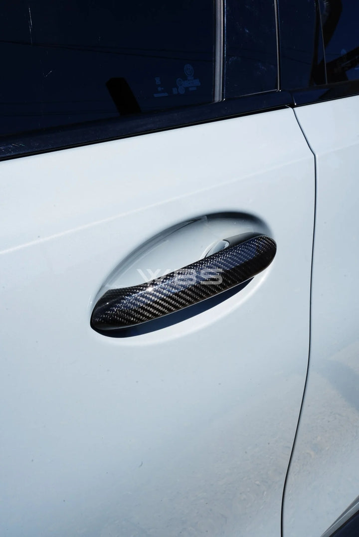 BMW G8X M3/ M4 DOOR HANDLE TRIM SET GENUINE CARBON FIBER