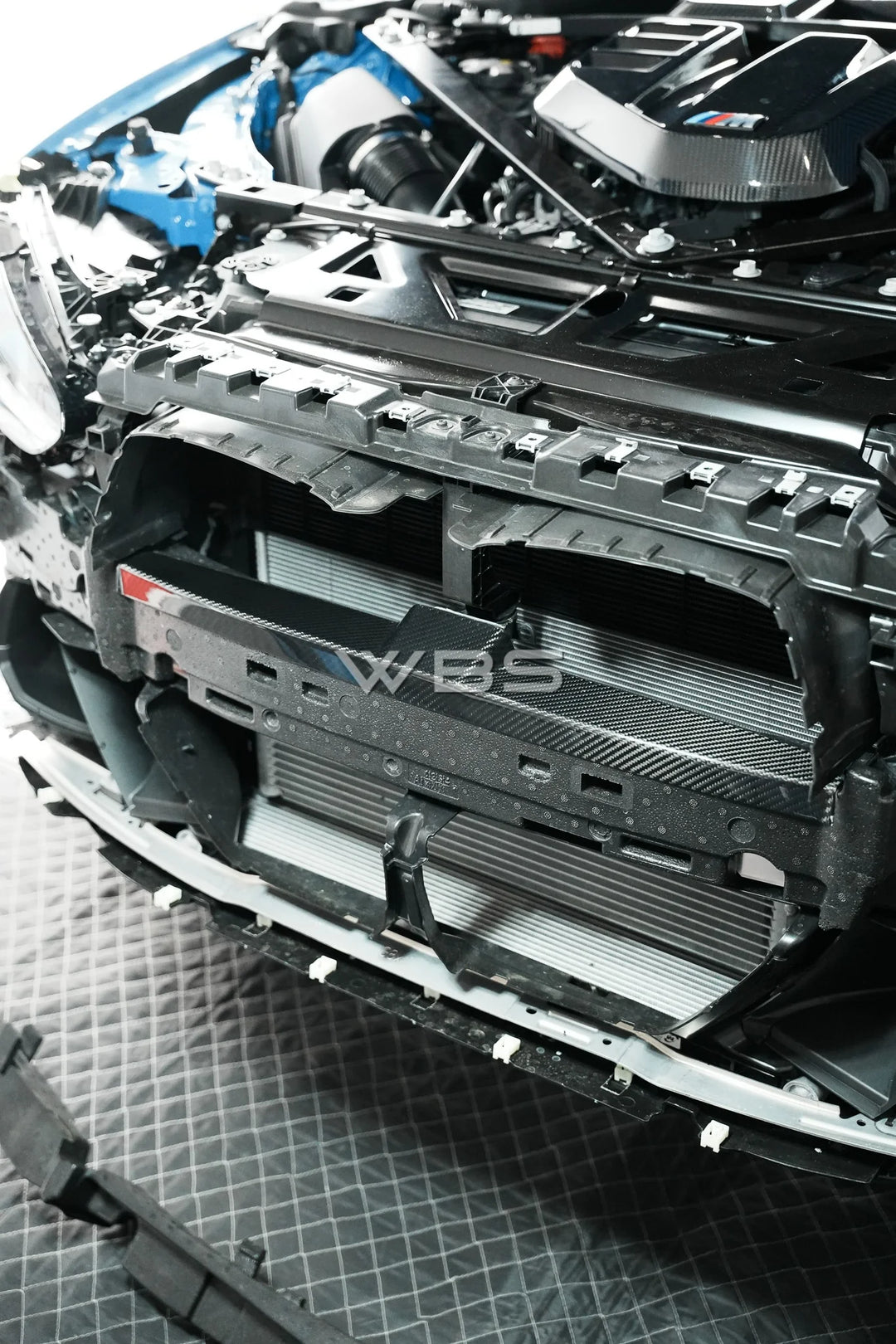BMW G8X M3 M4 GENUINE CARBON FIBRE FOAM SHOCK COVER