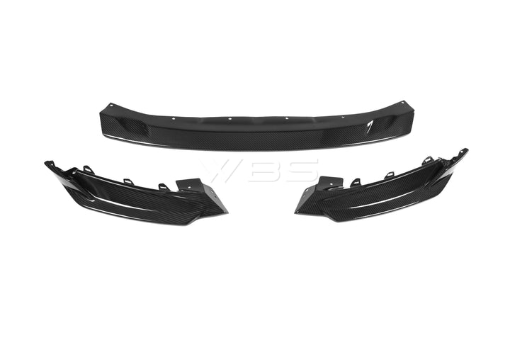 BMW G8X M3 M4 GTX V2 STYLE FRONT LIP GENUINE CARBON FIBER