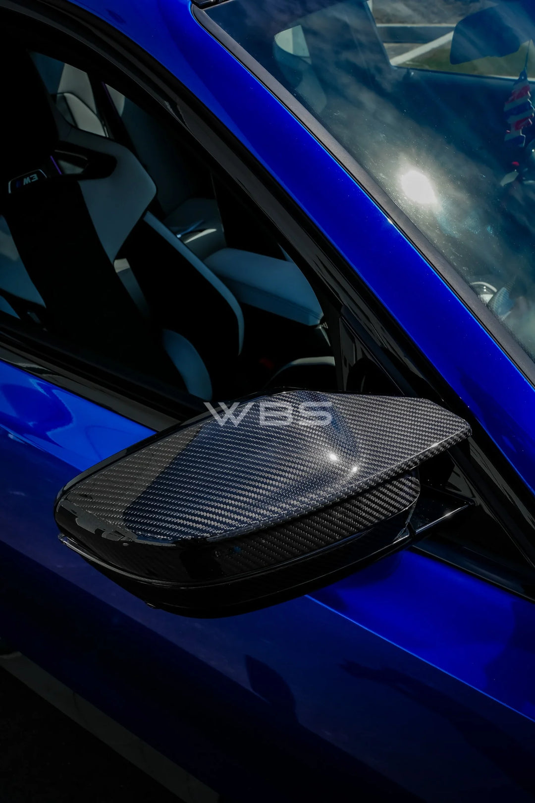 BMW G8X M3 M4 MIRROR CAPS M STYLE OEM REPLACEMENT