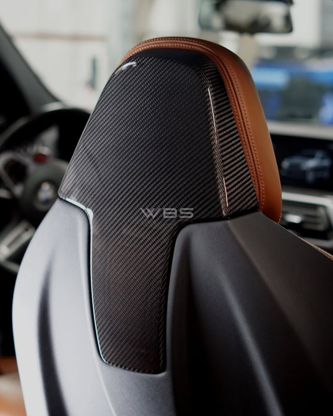 BMW G8X M3/M4 CARBON FIBER SEAT BACKS