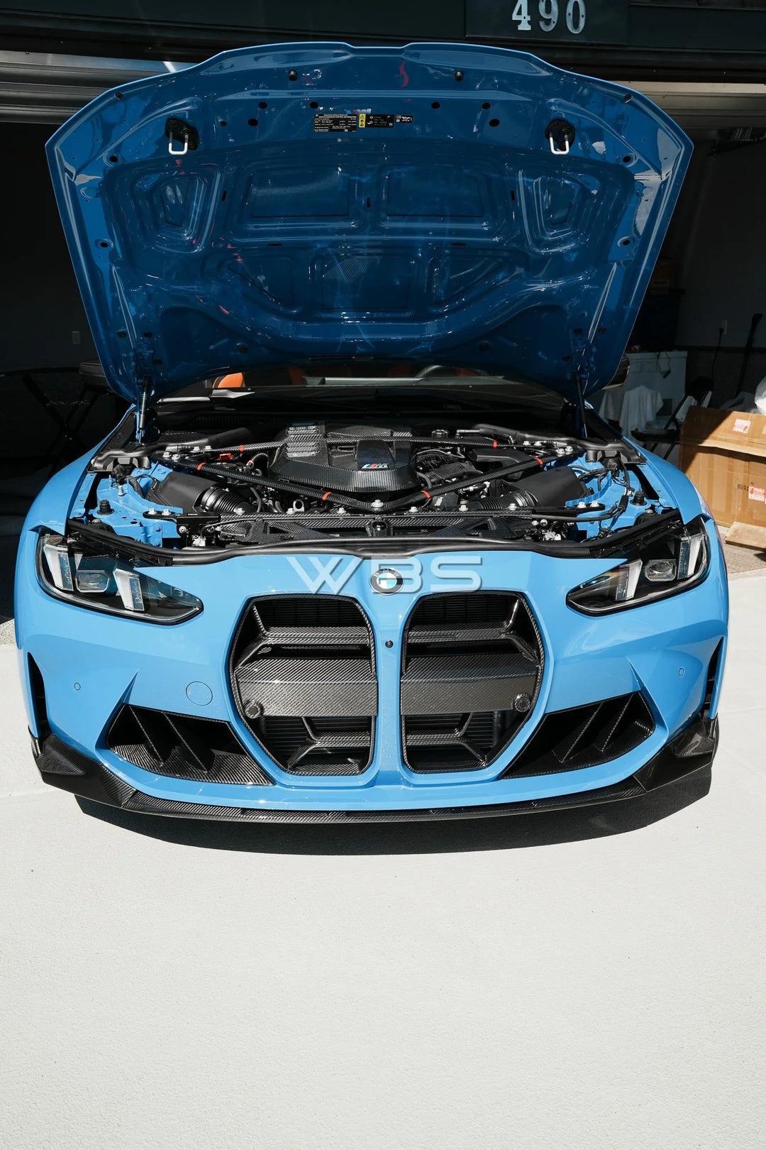 BMW M3/M4 G8X AIR DUCT TRIMS GENUINE CARBON FIBER