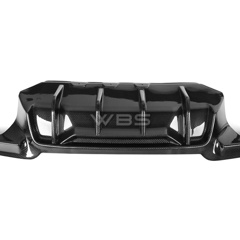 BMW M5 F10 GTX STYLE REAR DIFFUSER GENUINE CARBON FIBER