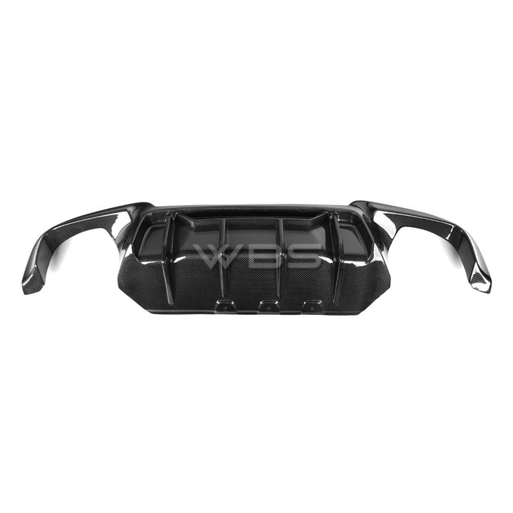 BMW M5 F10 GTX STYLE REAR DIFFUSER GENUINE CARBON FIBER
