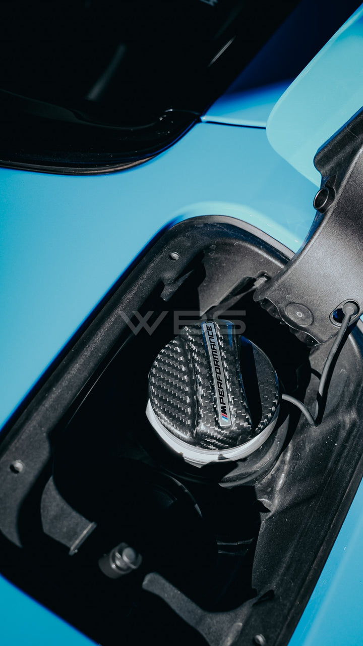 BMW M PERFORMANCE CARBON FIBER GAS CAP COVER