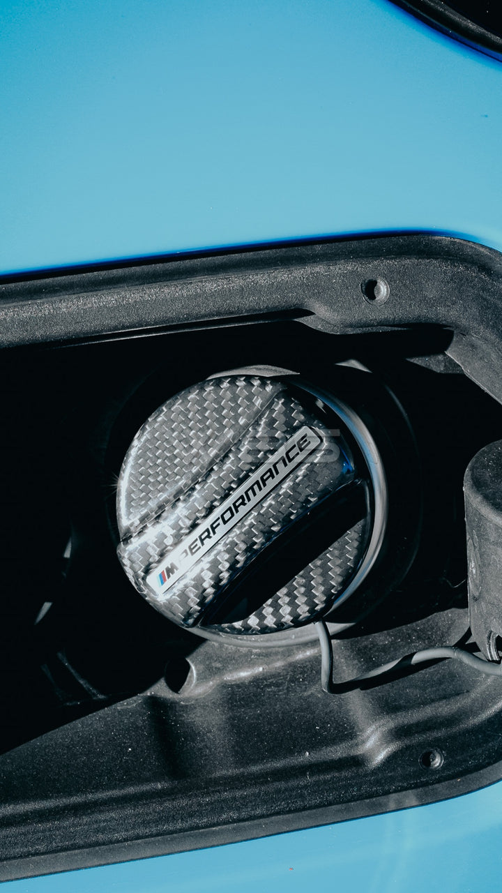 BMW M PERFORMANCE CARBON FIBER GAS CAP COVER