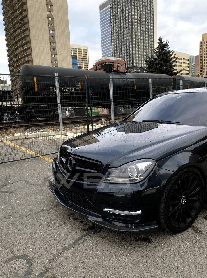 MERCEDES W204 C CLASS  C63 PERFORMANCE GLOSSY BLACK FRONT GRILL