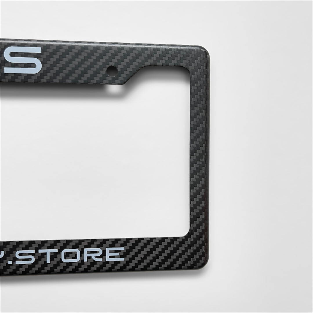 WIDEBODY.STORE LICENSE PLATE FRAME DRY CARBON FIBER