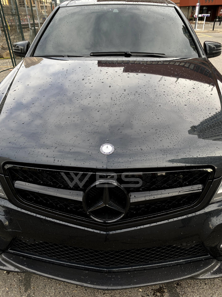 MERCEDES W204 C CLASS  C63 PERFORMANCE GLOSSY BLACK FRONT GRILL