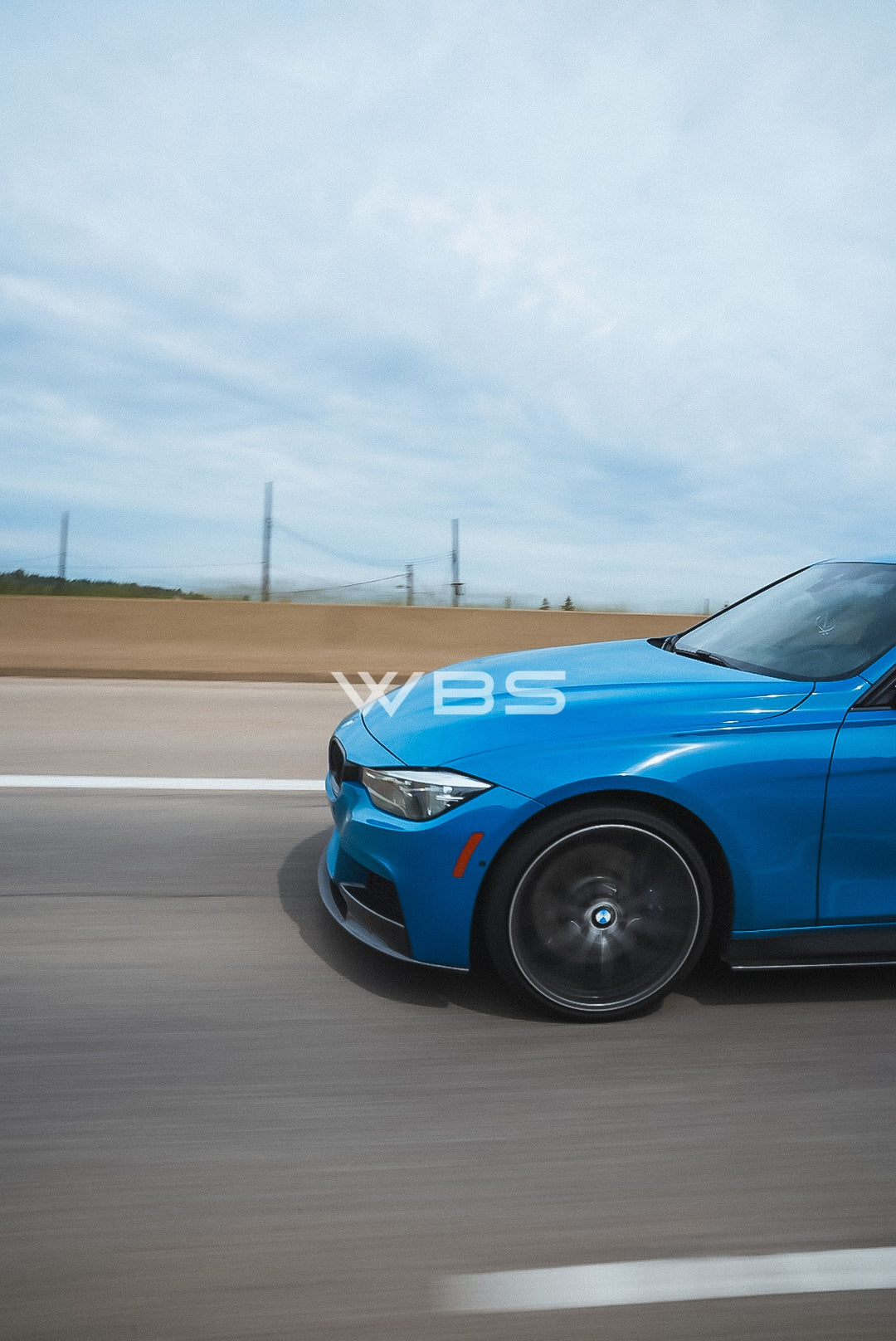 BMW 3 SERIES F30 F31 FRONT LIP M PERFORMANCE GENUINE CARBON FIBER