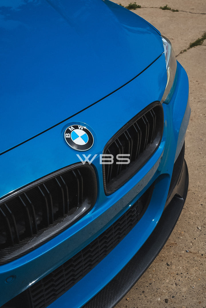 BMW 3 SERIES F30 F31 FRONT LIP M PERFORMANCE GENUINE CARBON FIBER