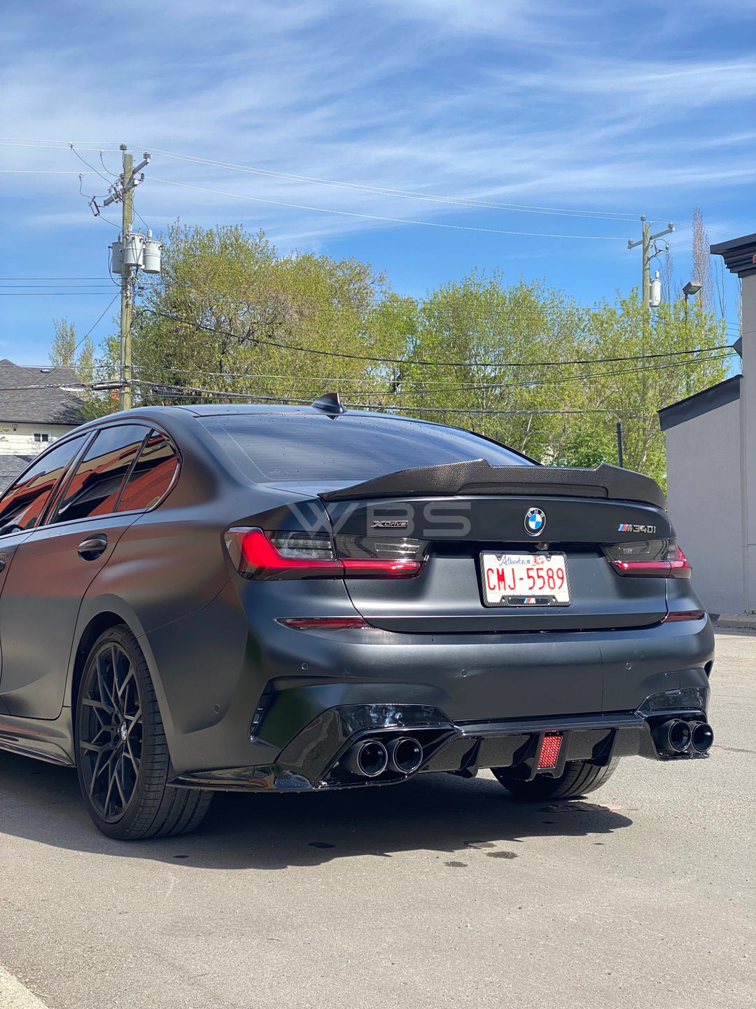 BMW G20 DIFFUSER LED F1-STYLE