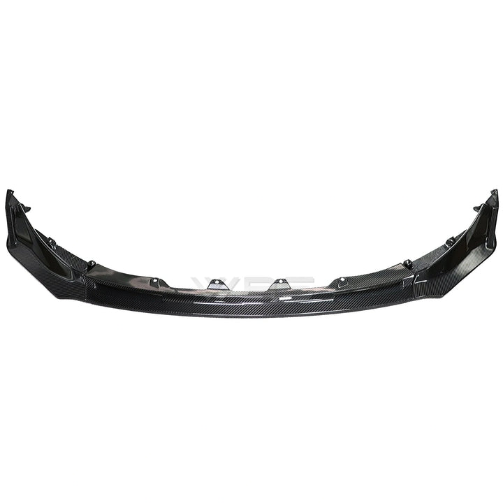 BMW G8X M3 M4 V-STYLE FRONT LIP GENUINE CARBON FIBER