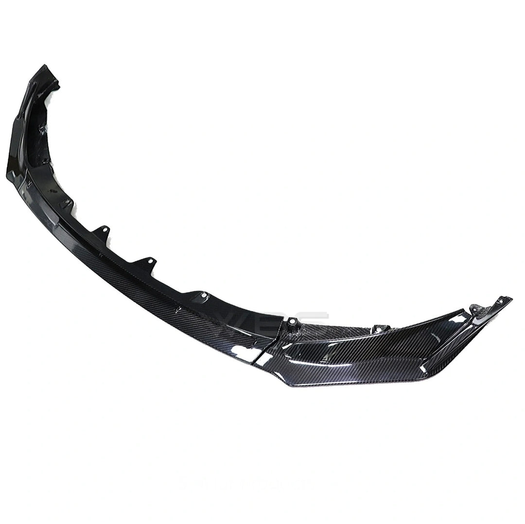 BMW G8X M3 M4 V-STYLE FRONT LIP GENUINE CARBON FIBER