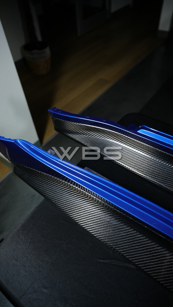 BMW G8X M3/M4 3D STYLE SIDE SKIRTS GENUINE CARBON FIBER