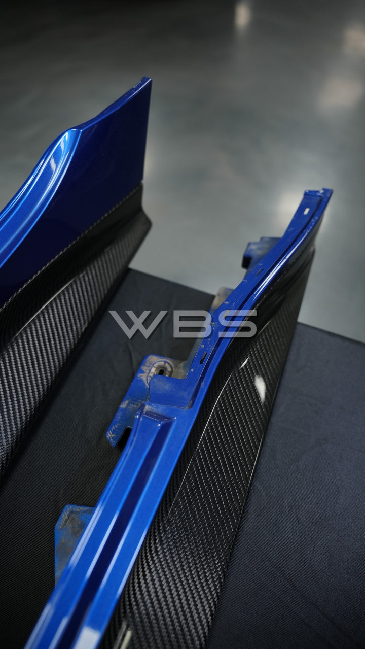 BMW G8X M3/M4 3D STYLE SIDE SKIRTS GENUINE CARBON FIBER