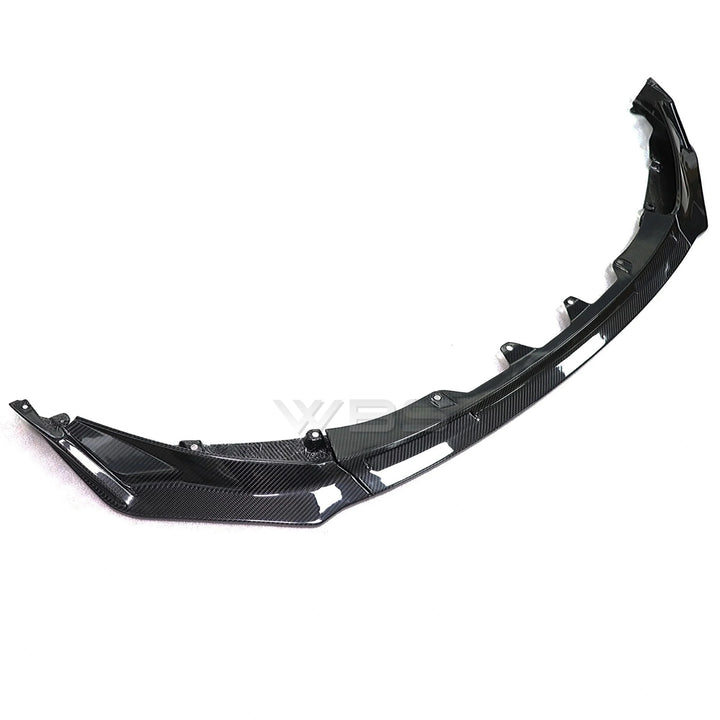 BMW G8X M3 M4 V-STYLE FRONT LIP GENUINE CARBON FIBER