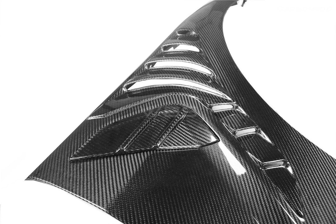 BMW G80 M3/ G82 G83 M4 VENTED STYLE FENDERS GENUINE DRY CARBON FIBER