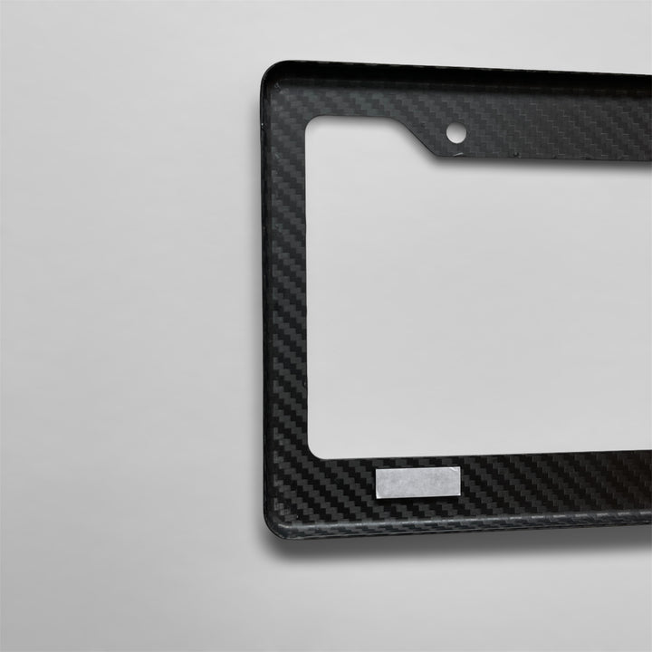 WIDEBODY.STORE LICENSE PLATE FRAME DRY CARBON FIBER