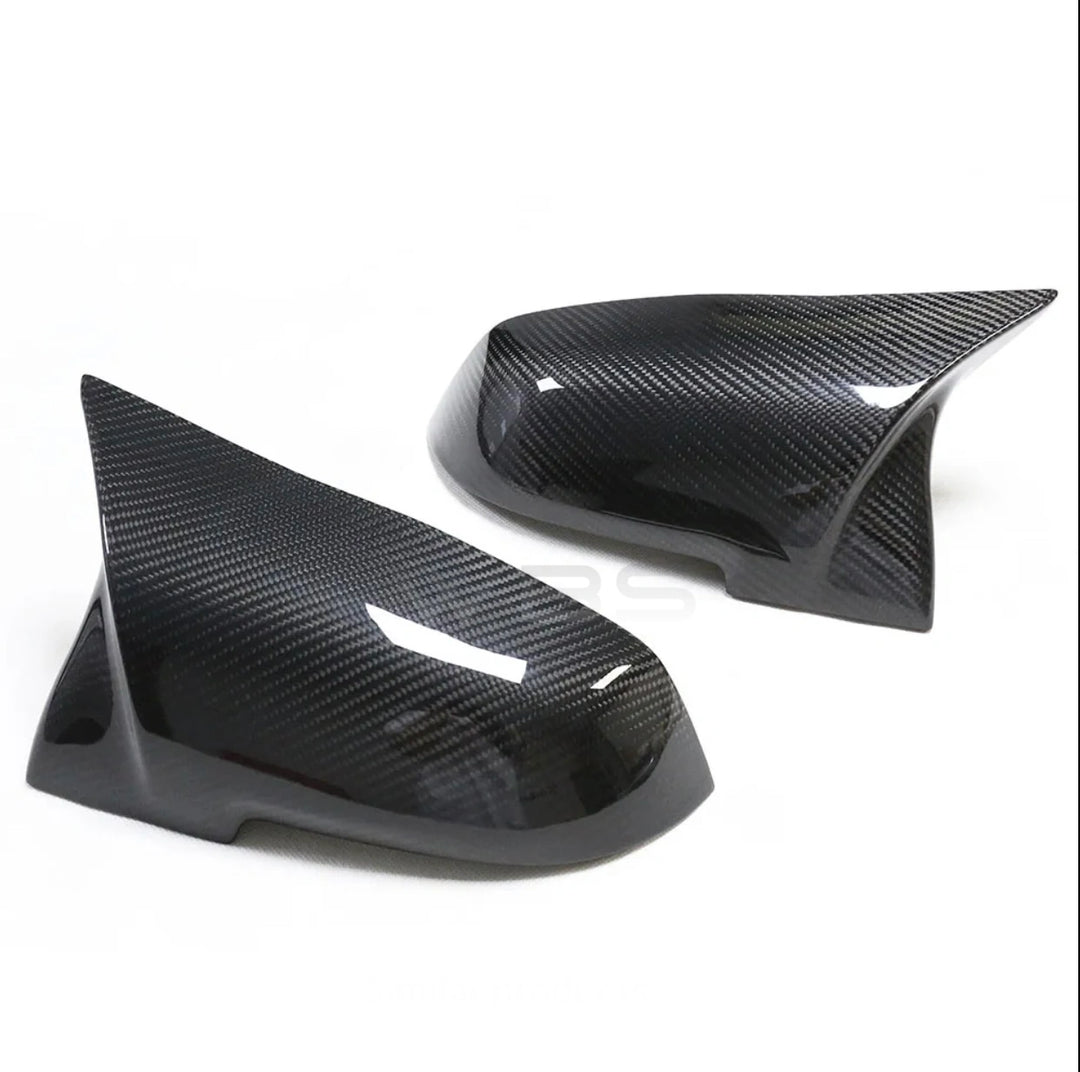 BMW 3 SERIES F30 MIRROR CAPS M STYLE GENUINE CARBON FIBER