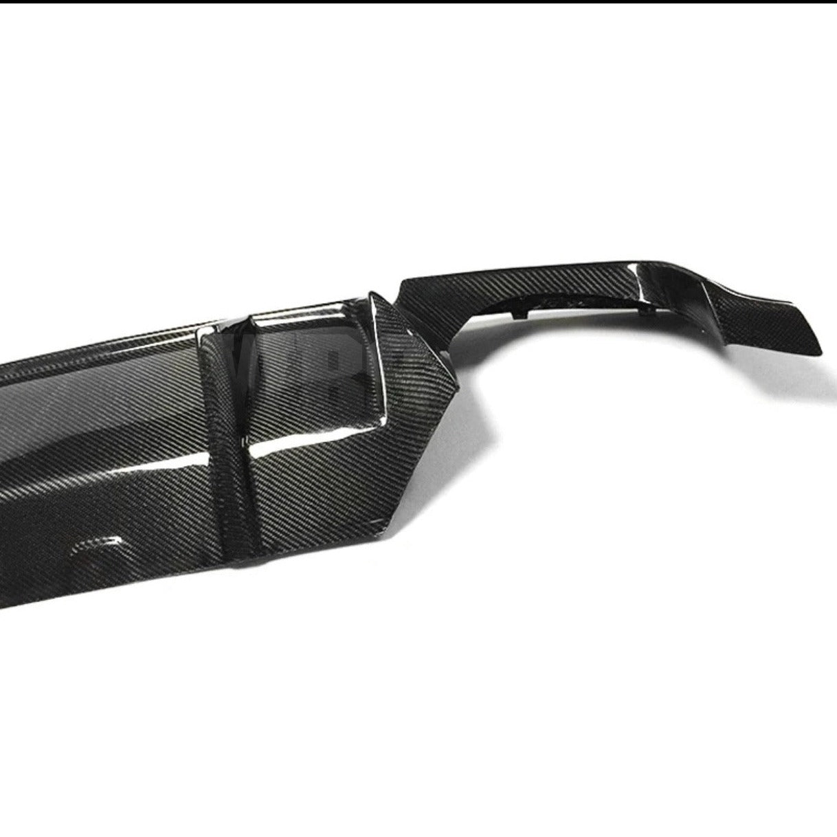 F10 Rear Diffuser Led BMW F10 5 SERIES REAR DIFFUSER GENUINE CF DTM STYLE/ DIGITAL LED LIGHT ...