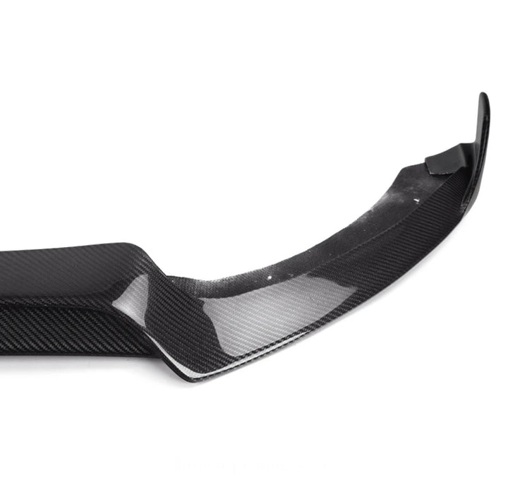 MERC W205 C CLASS SPORT BRABUS STYLE FRONT LIP GENUINE CARBON FIBER