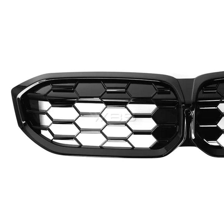 BMW G20 LCI DIAMOND STYLE GRILLE GENUINE CARBON FIBER/ GLOSS BLACK