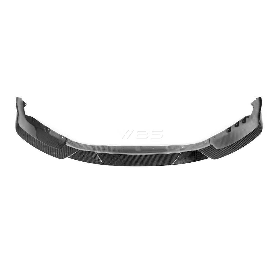 BMW G87 M2 V1 STYLE FRONT LIP GENUINE DRY CARBON FIBER