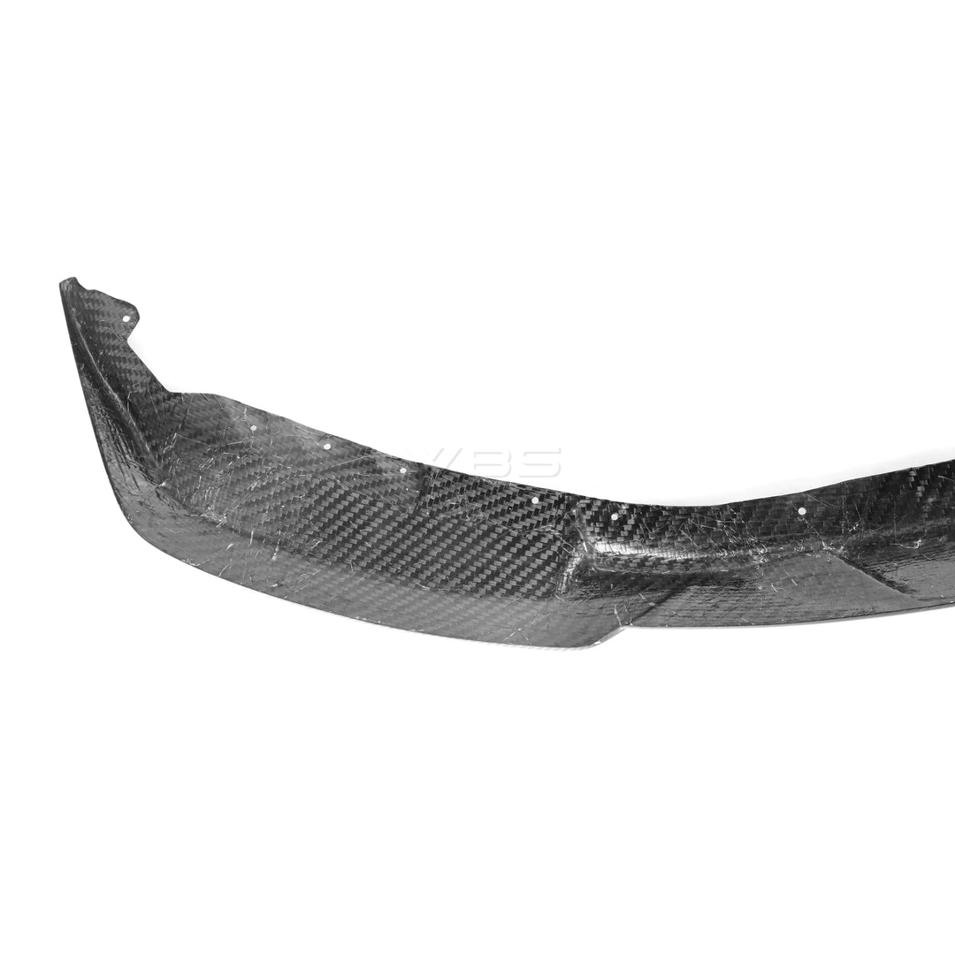 BMW G87 M2 V1 STYLE FRONT LIP GENUINE DRY CARBON FIBER