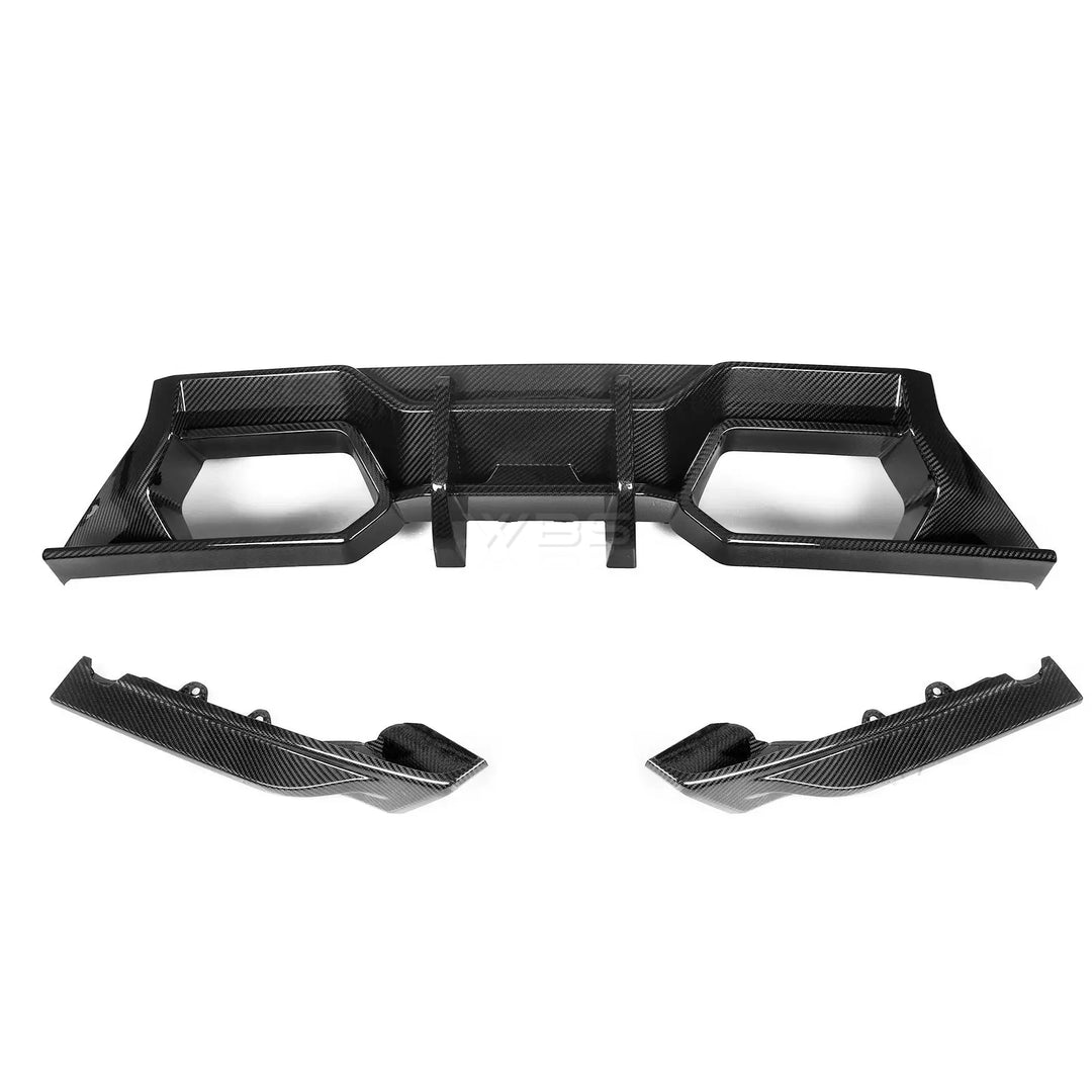 BMW G87 M2 DTM DIFFUSER GENUINE CARBON FIBER