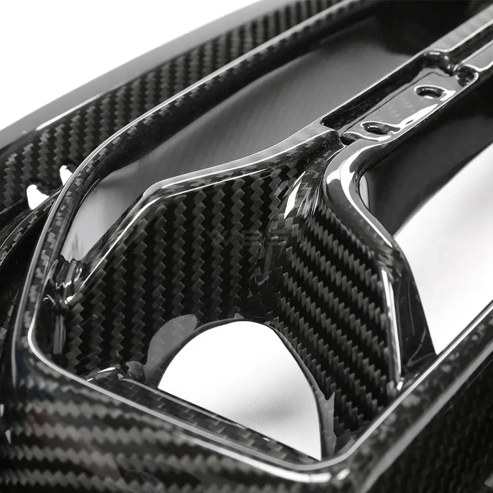 BMW G87 M2 CSL/ MP STYLES FRONT GRILLE GENUINE DRY CARBON FIBER