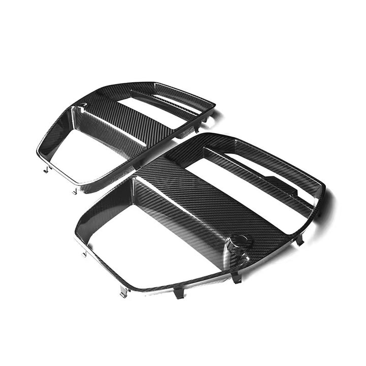 BMW G8X M3/M4 VR DESIGN FRONT GRILLE GENUINE DRY CARBON FIBER