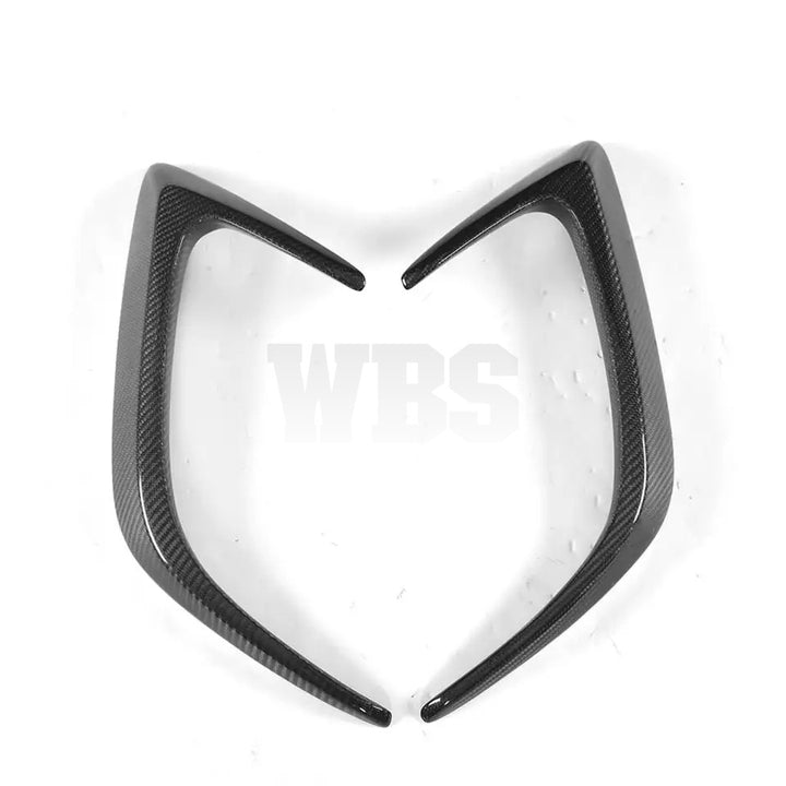 MERCEDES W205 C63/S COUPE REAR VENT TRIMS GENUINE CARBON FIBER