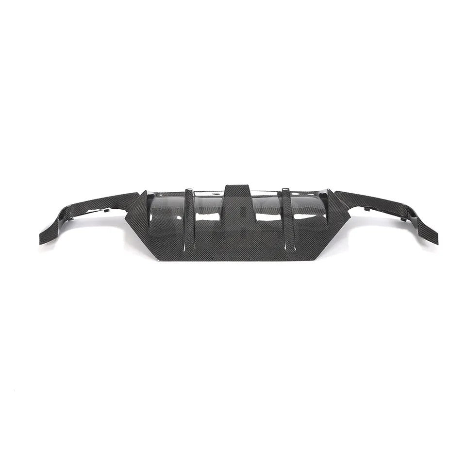 F10 Rear Diffuser Led BMW F10 5 SERIES REAR DIFFUSER GENUINE CF DTM STYLE/ DIGITAL LED LIGHT ...