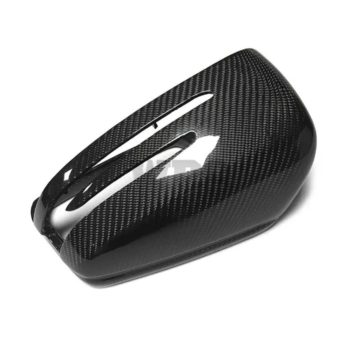 MERCEDES W204 C CLASS/ C63 SIDE MIRROR CAPS GENUINE CARBON FIBER