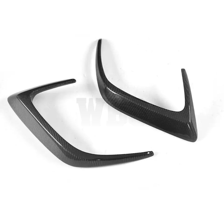 MERCEDES W205 C63/S COUPE REAR VENT TRIMS GENUINE CARBON FIBER